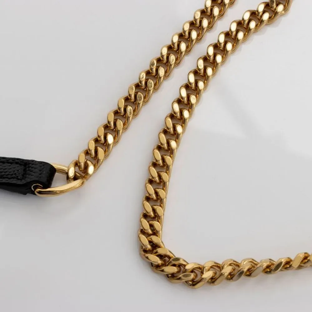 Saint Laurent Matelasse Grain de Poudre Monogram Envelope Chain Wallet - Picture 10 of 14